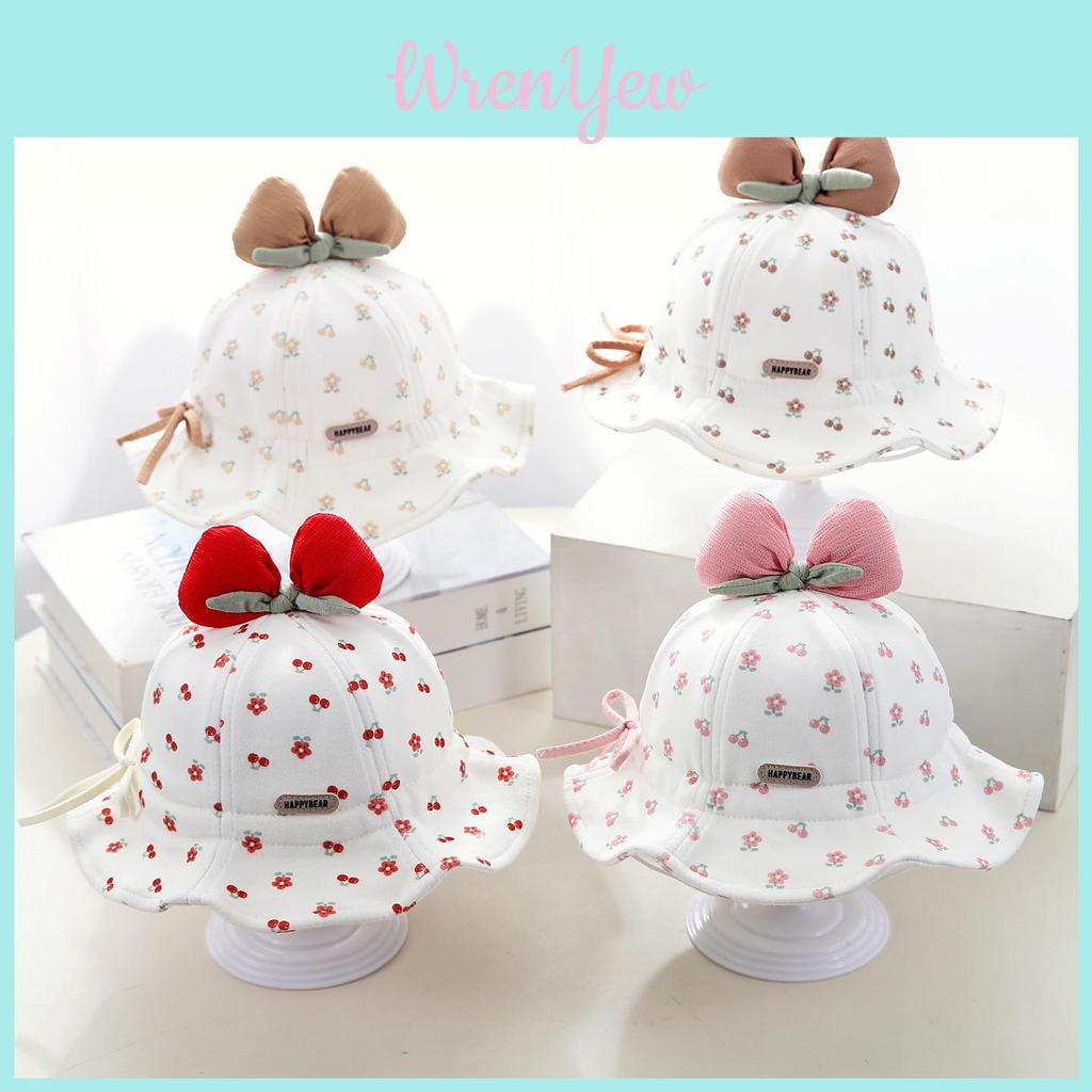 Baby Girl Sun Hat With Wide Brim Cotton Sunshade For Baby Girls Sun Protection