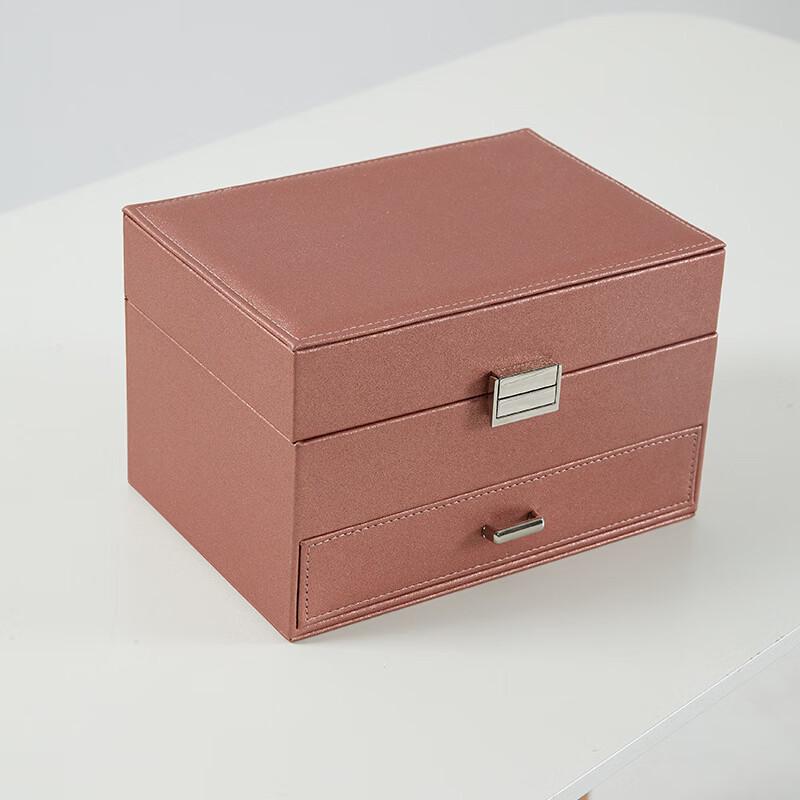 Handun PU Leather Multi-layer Jewelry Box