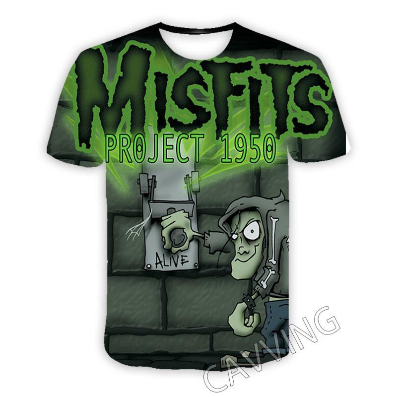 The Misfits Casual 3D Print T Shirt Women Men Summer O-neck Short Sleeve Fashion Tshirt Graphic Tees Cosplay Costume Tees