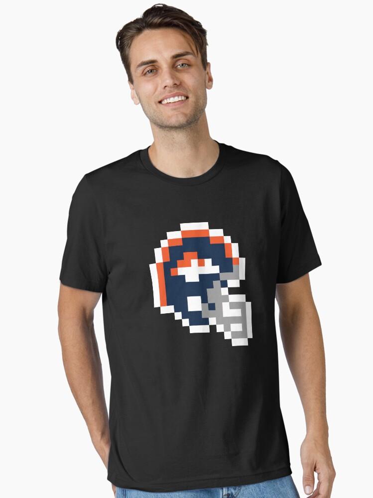 John Denver Denver Broncos (8-bit Football Helmet Only) Essential T-Shirt