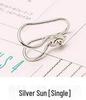 Korean Pearl and Diamond Star Ear Cuffs - U-Shaped Temperamental Stud Earrings