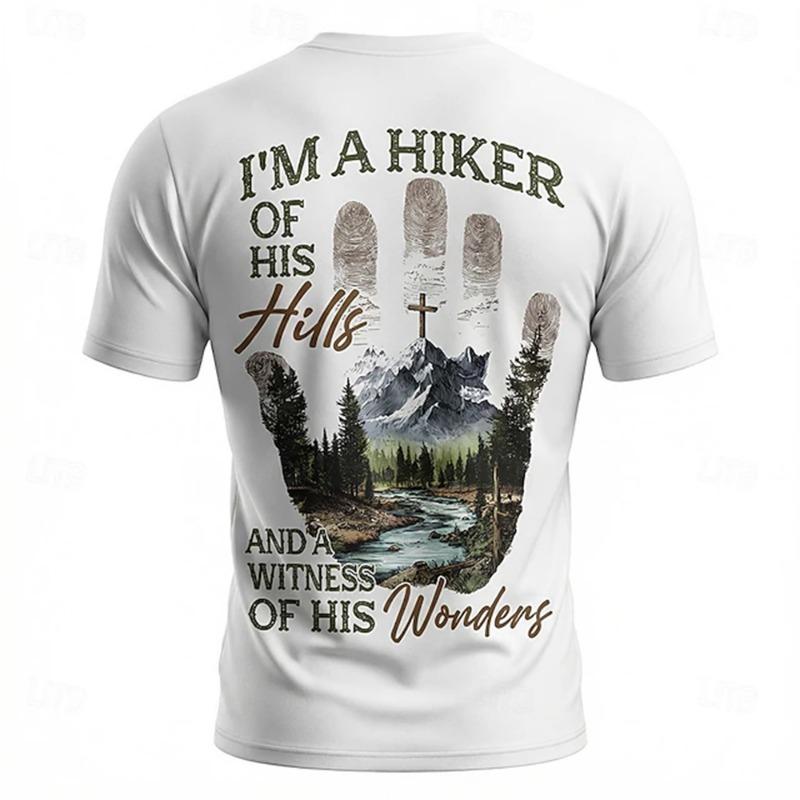 Men's Summer Dragon-Print Short-Sleeve T-Shirt Outdoor Sports & Urban Fashion T-Shirt for Men Breathable Short-Sleeve Design