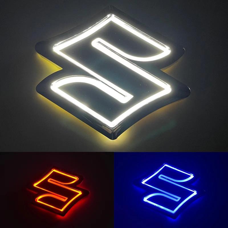5D LED Lighted Rear Emblem for Suzuki Swift, Alto, Wagon R, Jimny