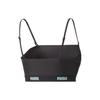 Puma Logo Print Sports Bra Women Underwear Black 536630-01