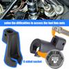 Diesel Fuel Line Socket Tool Replace J-48770 W47058090900 for Detroit DD13 DD15 DD16 Fuel Lines Reinforced Socket Tool