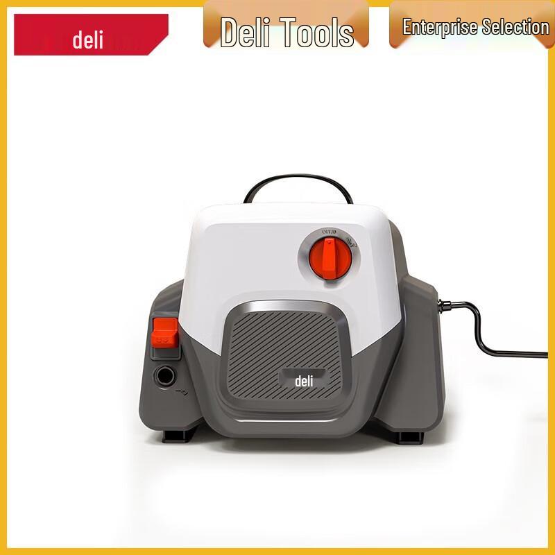 Deli 1300W High-Pressure Household Car Washer CN plug (adapter included)