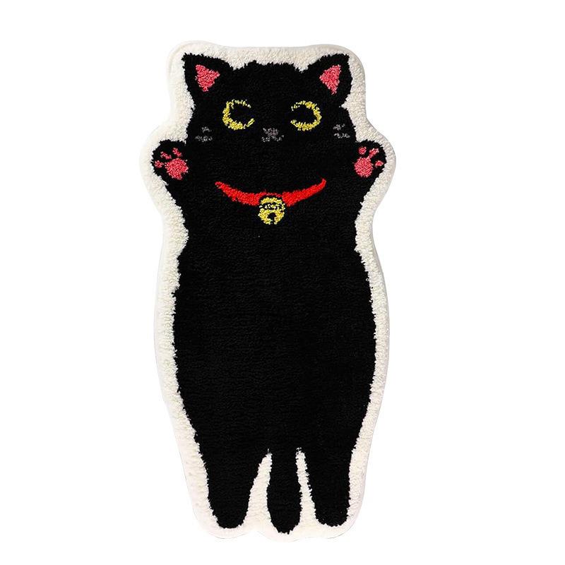 Hot Selling Halloween Imitation Cashmere Rug for Living Room, Bedroom, or Entrance 40cm x 60cm Imitation Cashmere