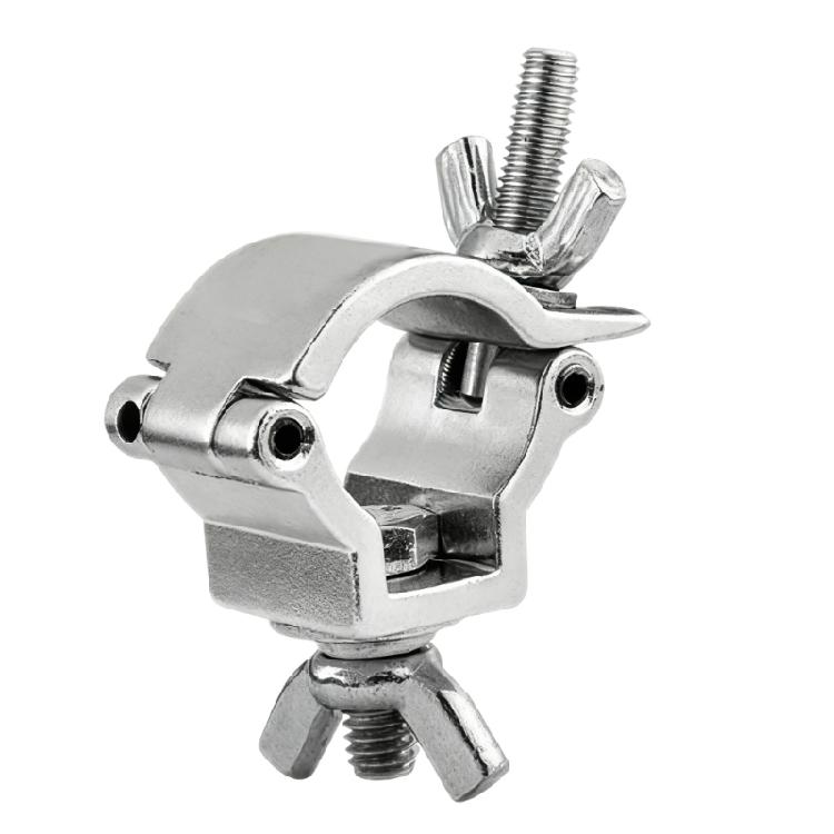 

Универсальный зажим для крепления театрального света 25 30 мм Диапазоны труб Алюминиевые сплавы С усиленной несущей конструкцией серебряный