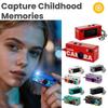 Mini Retro Thumb Keychain Camera 0.96inch  Action Camera Support Memory Card 1080P Very Small Camcorder Video Recorder
