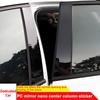 Car Window Trim Cover For Honda Civic 11th Gen Hatchback Accessories Exterior 2022 2023 2024 2025 B C Column Pillar Car Stickers