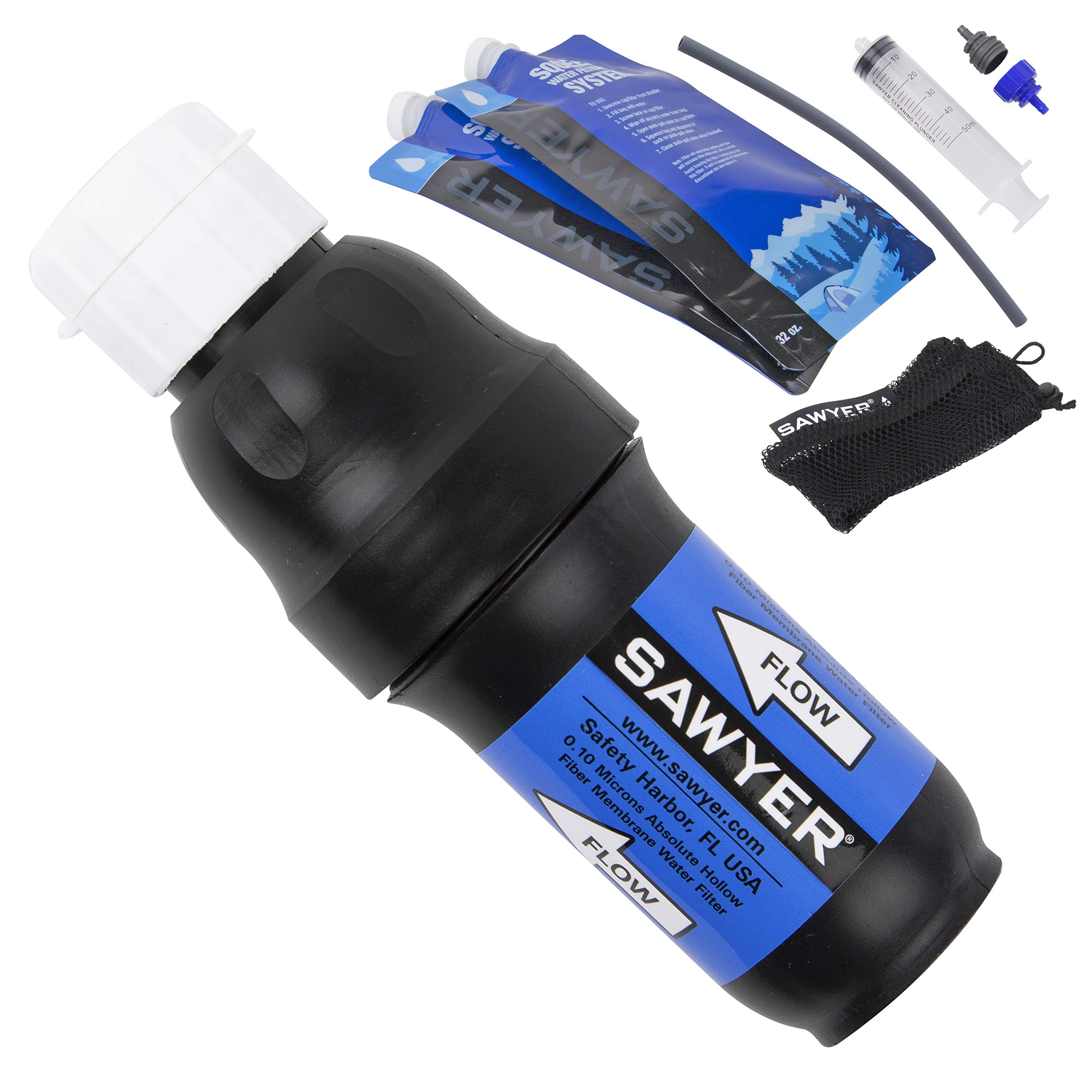 

Портативный очиститель воды SAWYER с фильтром-отжимом SP129