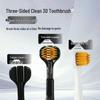 DR. Ya DR6215 3-seitige Zahnbürste, 4er-Pack