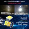 2Pcs Dual Colors H11 H8 9006 HB4 881 H27 High Quality 3030 LED Auto Fog Lamp Car Anti Fog Light Bulb Foglamps Yellow White