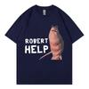 Marcus The Worm Funny Meme Tshirt High Street Fashion Trend Short Sleeve T Shirts Men Women Casual Oversized Cotton Tshirts