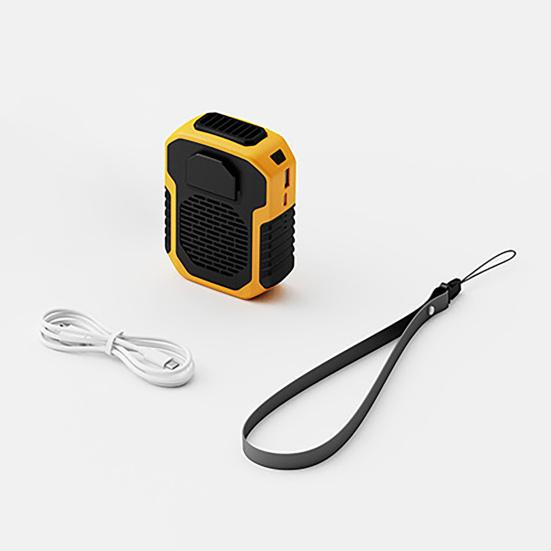 Cooling Fan Multi-purpose Rechargeable Summer Outdoor Strong Wind Neckband Hanging Waist Portable Fan
