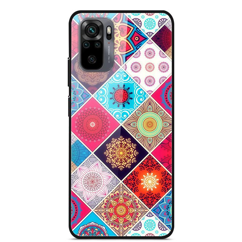 Tempered Glass Case For Xiaomi Redmi Note10 Pro Case Glass Back Cover For Xiaomi Redmi Note 10 10Pro Max Case Note10 5G Shell
