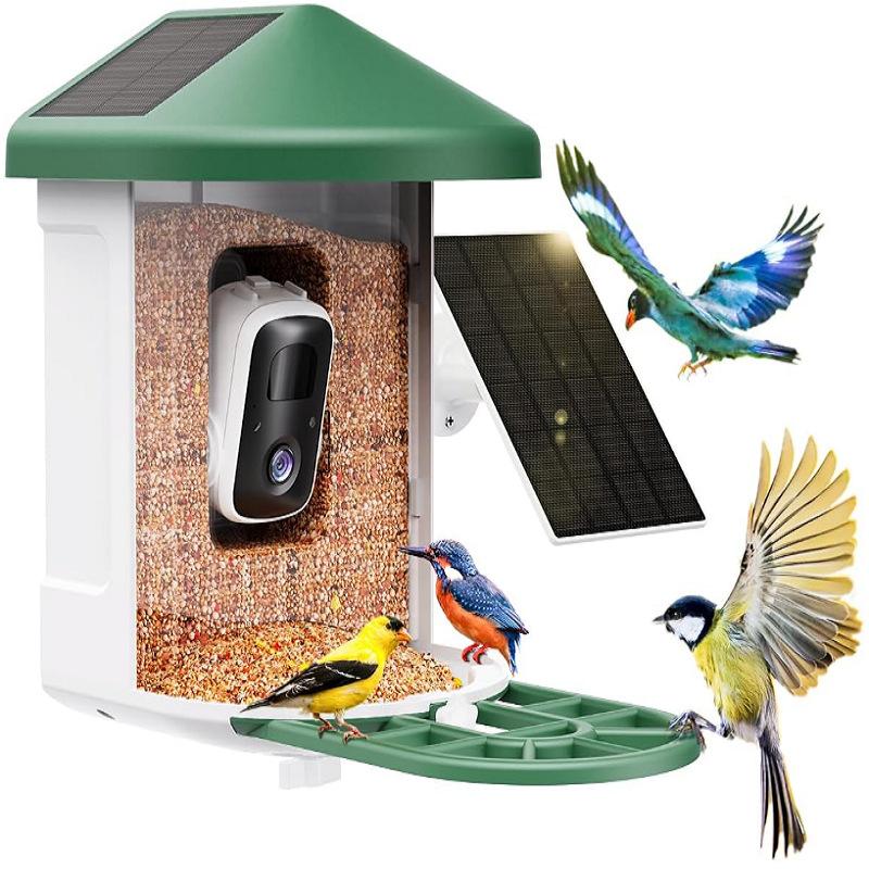 DAWU Hot New Product Smart Bird Feeder Camera Real-time Monitoring Wireless Camera Bird Feeder DWB060025 светло-зеленый