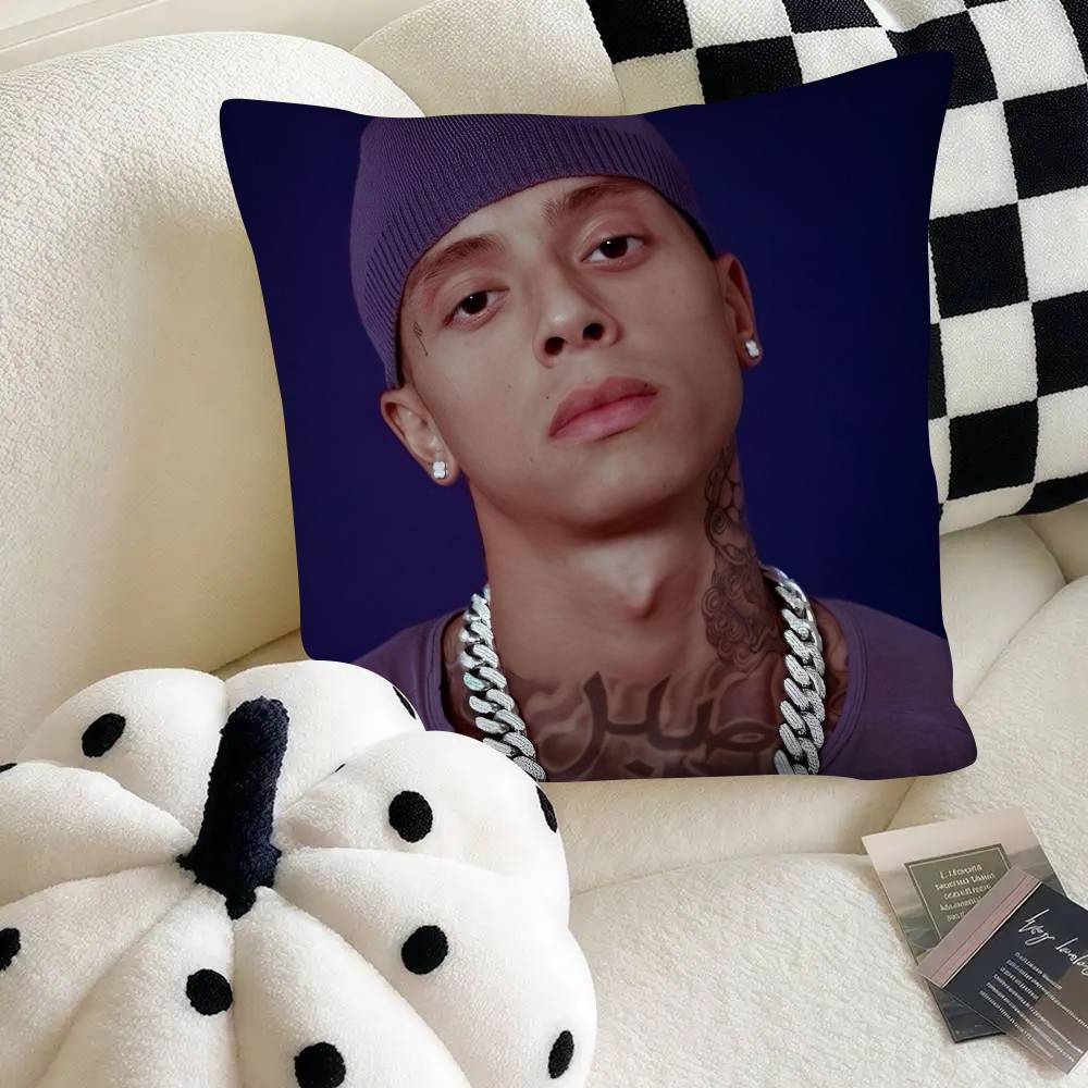 Singer Central Cee Pillow Case Fashion Square Pillowcase Bedroom Sofa Room Ins Decoration Leisure 40cmx40cm