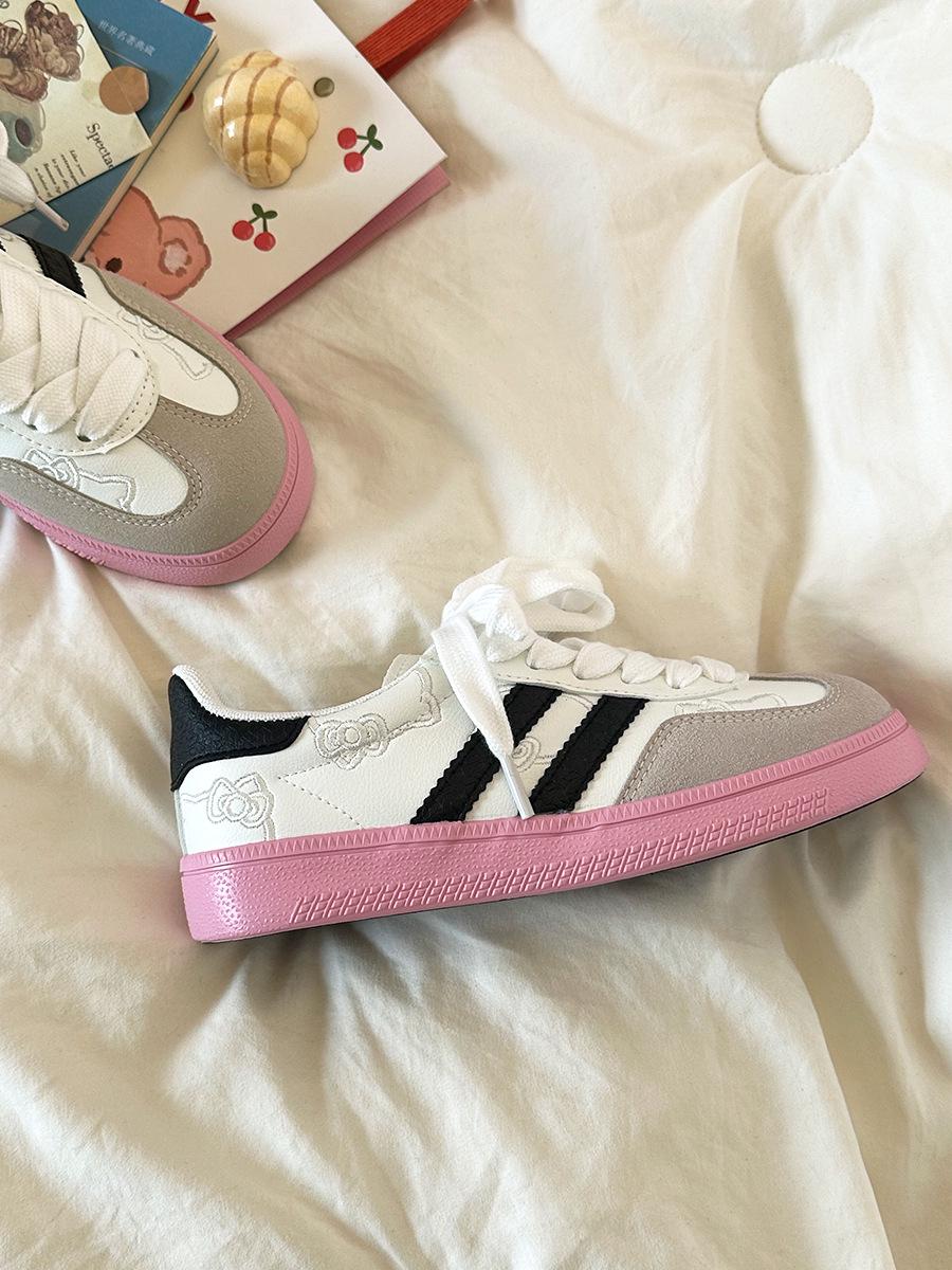 Кеды Hello Kitty цвета Розовой Гуавы для Женщин - Милые и Универсальные Летние Кеды 2025 40