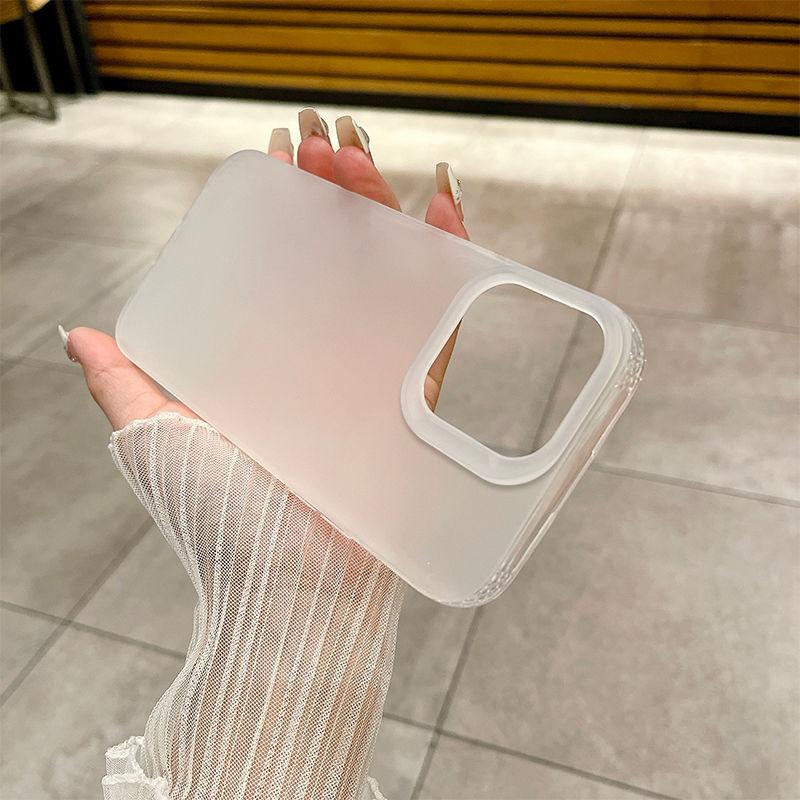 New Yuanqi Case Suitable for Apple 16 Simple Protective Case Transparent Iphone15promax Protective Case TPU14