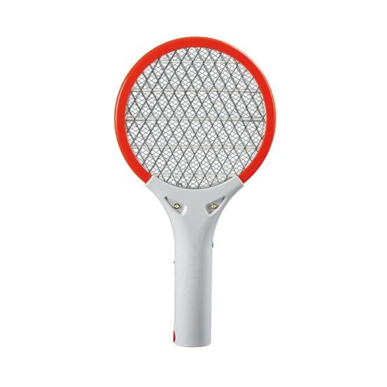 

Перезаряжаемая электрическая светодиодная ракетка-убийца Zapper Fly для насекомых и комаров красный