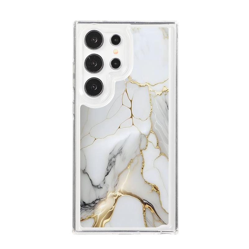 Marble Clear Case For Samsung Galaxy A55 A15 A35 A25 A54 A14 A34 A24 A53 A13 A23 A33 A73 A52 A72 A32 Soft TPU Back Cover