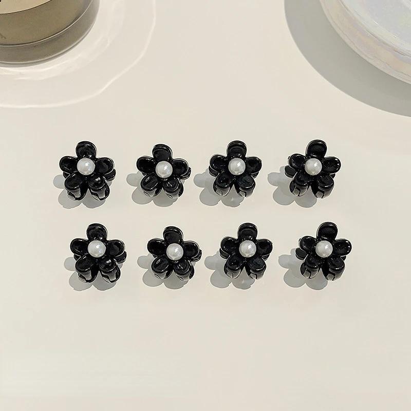 New 10pcs Mini Floral Hair Claw Kawaii Hair Clip Claw Clamp Braid Clips Headwear Girls Women Hair Accessories