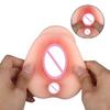 2 in 1 Realistische Vagina Anal Männlicher Masturbator Sexspielzeug für Männer mit 3D Sex Tragbares Flesh Light Sexpuppe Pocket Pussy für Männer