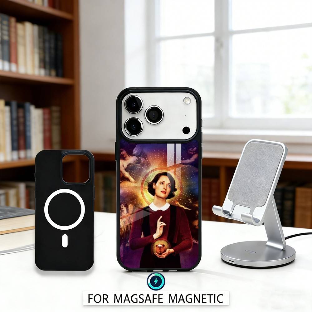 F-Fleabag-ES TV Series Phone Case For iPhone17,16,15,14,13,12,Pro,Max,Magnetic For Magsafe Wireless Charging