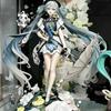 26CM Hatsune Miku Panda Action Figures Cute Anime Girl Statue Desktop Ornament Pc Case Decor Collectible Model Toy Birthday Gift