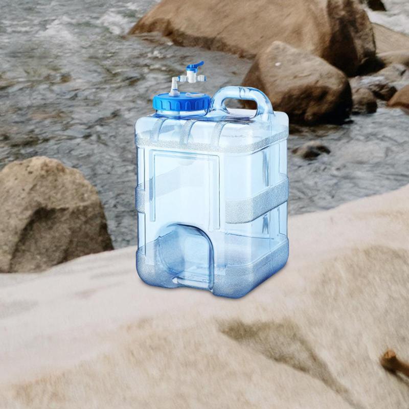 Tragbarer Wassertank Großes Fassungsvermögen Heimtee-Tisch Wasserspeicherfass Camping Survival BBQ Picknick Wohnmobil Wasserflasche