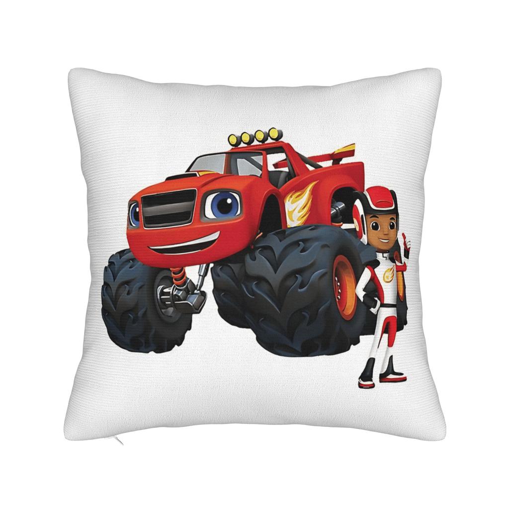 B-Blaze and the Monster M-Machines Pillow Cover Print Cushion Cover Retro Trendy Pillow Case For Sofa Car Home Decor