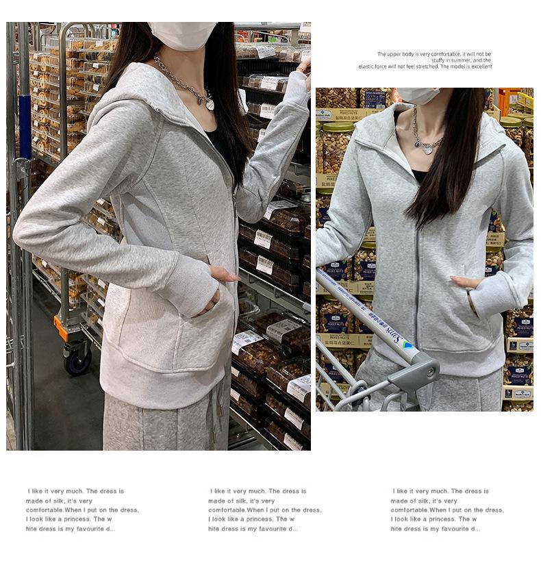 Women's Winter Fleece Lined Slim Fit Hooded Jacket Cardigan 2025