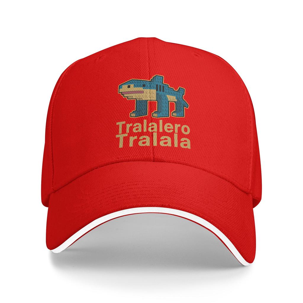 Tralalero Tralala Baseball Cap Casual Trucker Hat Summer Men Adult Running Hippie Snapback Cap