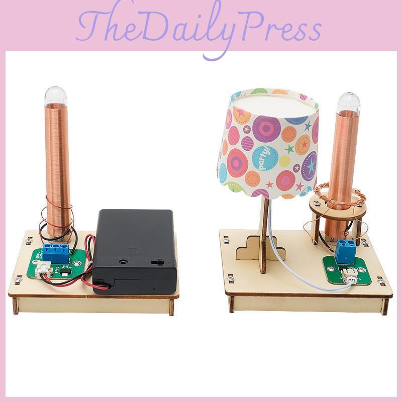 העברת כוח אלחוטית ערכת ניסוי מדעית DIY חומר עץ ניתן להתאמה אישית