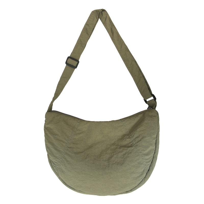 Нейлоновая сумка-хобо женская легкая сумка для мобильного телефона мужская сумка через — фото 26