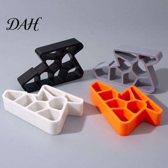 Rental Friendly Window Lock 2/3/4Pcs Stopper with Track Lock, Heavy Duty Safety Rail Anti Slip Wedge Wedge, No-Tool Installation Balcony Door Stop
