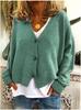 2023 Autumn/Winter Women's Casual Loose Knit Cardigan Sweater
