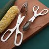 Salad Holder Bun Clips Serving Tong Bread Barbecue Clamp Fried Food Stainless Steel Kitchen