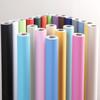 Pvc Water-Repellent Self Adhesive Decorative Film Refurbished Bedroom Wall Cover Kid Room Decal Old Furniture Pure Color Wall Decals