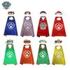 Vibrant Paw Patrol Cosplay Set For Kids With Colorful Cloak And Mask Included