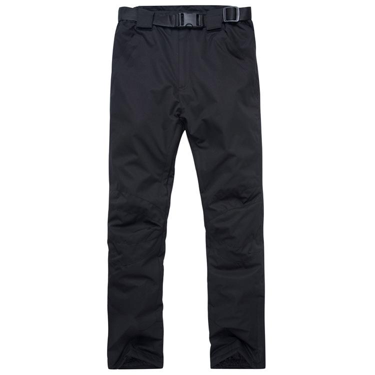 Unisex Winter Ski Bibs: Warm, Thickened Cotton Pants for Outdoor Couples