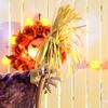 6ft Animated Witch Decoration, with Sound - Purple/White