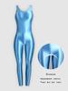 Body da Fitness Scintillante da Donna con Canotta e Leggings 9/10