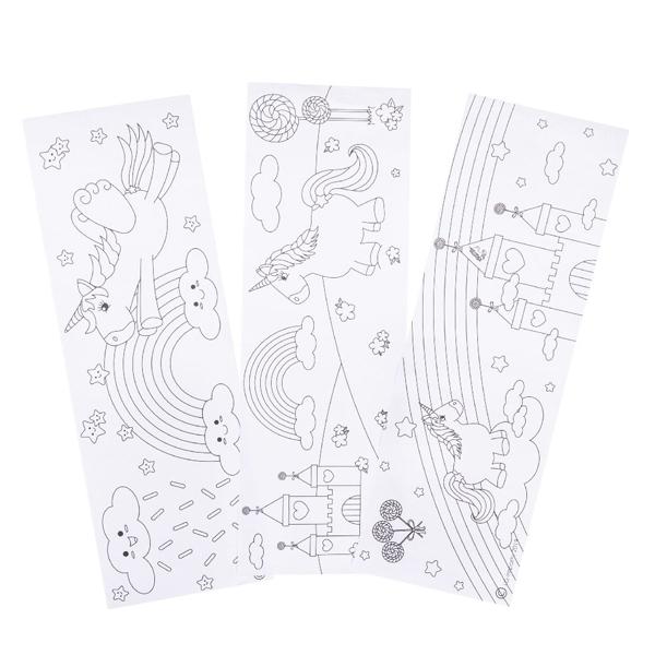 Double Walled Mug with Unicorn Coloring Cup Drawing