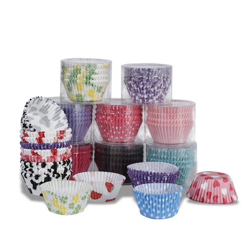 Heat-Resistant Crimped Cupcake Liners for Baking