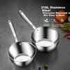 maxcook 316L Stainless Steel Ladle Water Scoop, Household And Commercial Water Scoop Ladle 16cm MCPJ2348