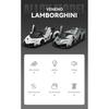 1/24 Lamborghini Poison Veneno Car Alloy Car Diecast Metal Model Sound Light Pull Back Toy Collect Gift Box Ornaments Kids Toys