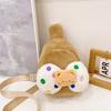 Melty Plush Fashionable Sling Bag For Children With Adorable Prints And Lightweight Design