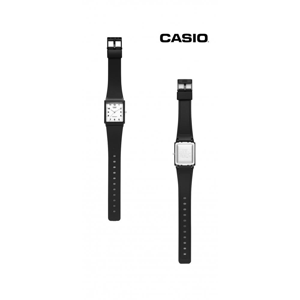 Casio Mq 27 7bdf  Mq 27 7b  Analog Square Sat Student Urethane Watch